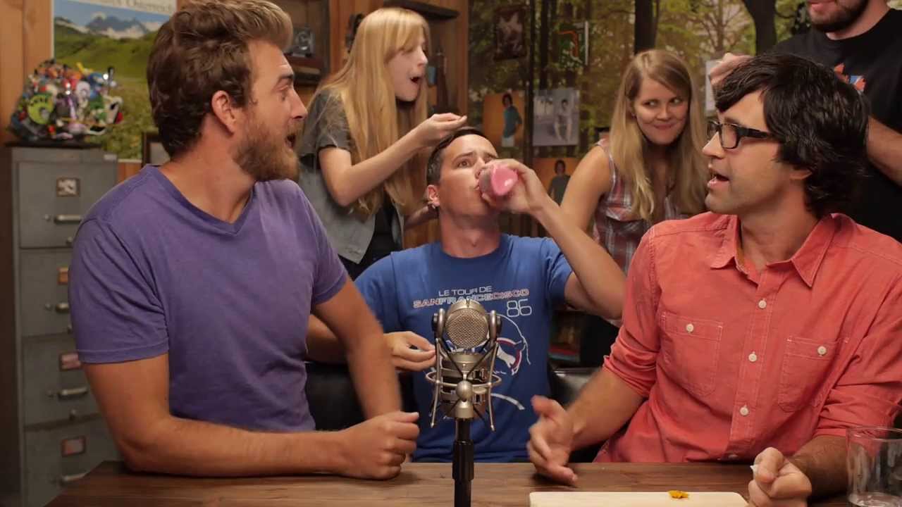Spicy Food Challenge - Good Mythical More  - An unlisted extra video after Rhett and Link's spicy food challenge, where the crew eat habanero chili peppers.