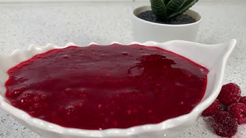 Raspberry Sauce From Scratch