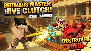 Aggressive Rushing in Bedwars! ⚡ | MCPE PvP