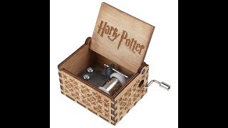 niebla tóxica Buena suerte Cielo Melodia Harry Potter - Caja Musical en madera - YouTube