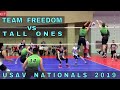 Team Freedom vs Tall Ones (Day 2 Match 4) | USAV Nationals 2019