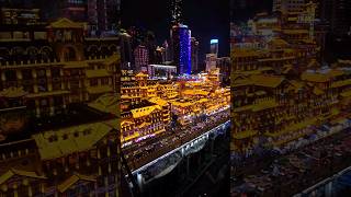 Amazing view on Hongya Dong at Chongqing in China. #travel #china #chongqing