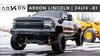 ARKON Lincoln 24x14 -81 | 2014 Chevy Silverado 1500