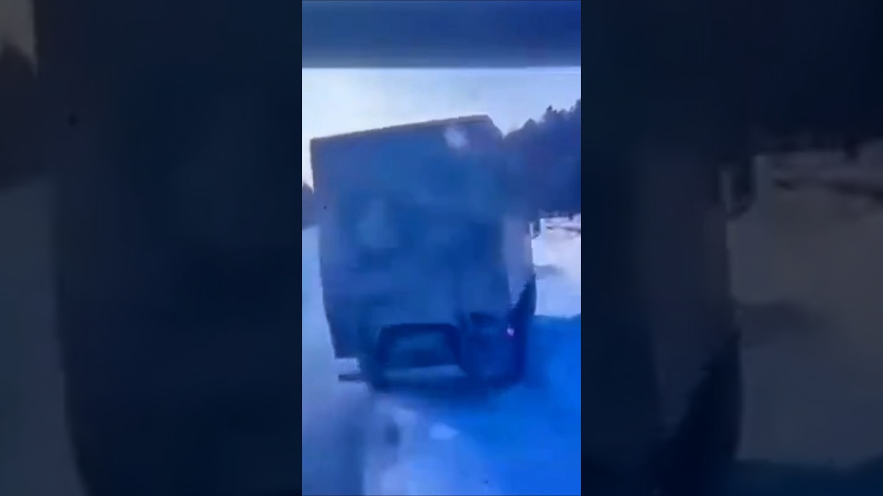 Дальнобойщик не держал дистанцию