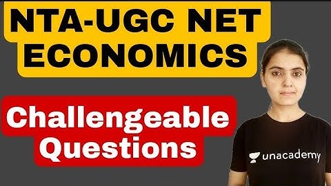 Challengeable Question Of UGC NET Economics 2021 || Sweet Arora Economics