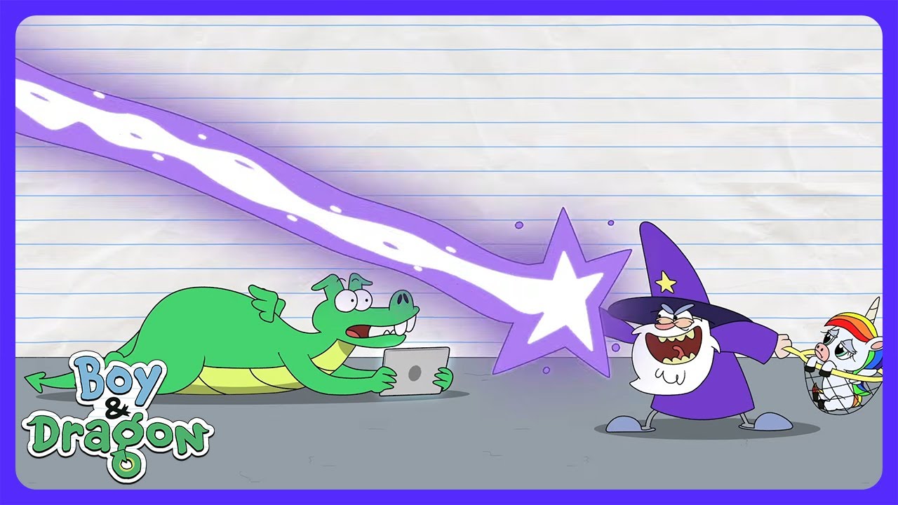 Boy & Dragon - Tablet Tehlikesi! Eğlence ₺ | Çocuk Çizgi Film | WildBrain Çizgi Kasabası