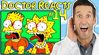 ER Doctor REACTS to Hilarious Simpsons Medical Scenes #14