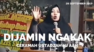 Lucu! Ceramah Ustadzah Cantik Hj Aah Nurul Nuhibah Part1