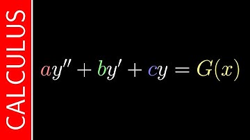 Nonhomogeneous Second-Order ODEs / Calculus / Interactive Video