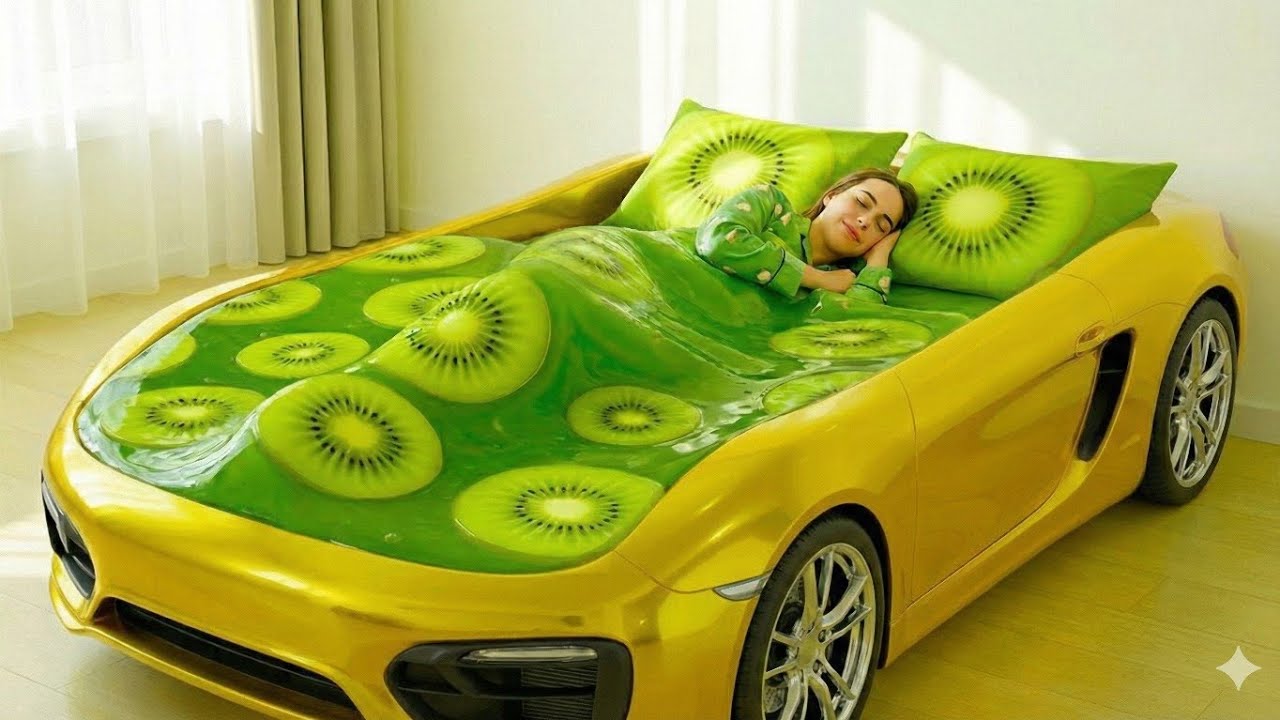 Which Dream Car Bed Would You Choose? | AI ASMR Relaxation