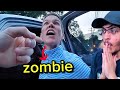 Angry Woman Tries To BITE An Officer..