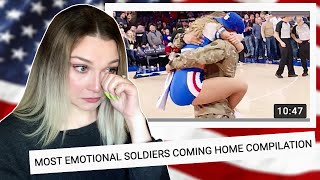 New Zealand Girl Reacts to US SOLDIERS COMING HOME 🥺🙏🏼🇺🇸