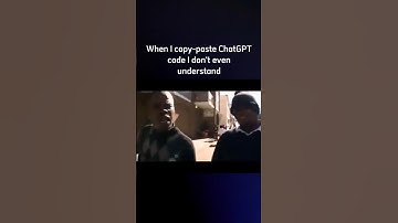 Copy-paste from ChatGPT #programming #coding