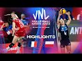 🇫🇷 FRA vs. 🇵🇱 POL - Highlights | Week 1 | Women's VNL 2024