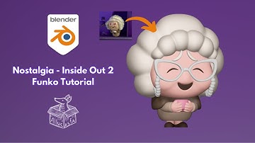 Nostalgia Blender Tutorial - Inside Out 2 Funko