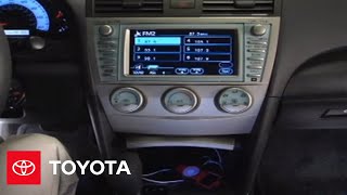 2007 - 2009 Camry How-To: Auxiliary Input - Navigation System | Toyota