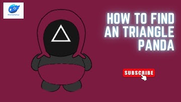 How to Find the Triangle Panda |Epic Panda| Find the Panda|
