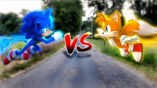 SONIC THE HEDGEHOG FIGHTS TAILS IN REAL LIFE! *Who Won?*