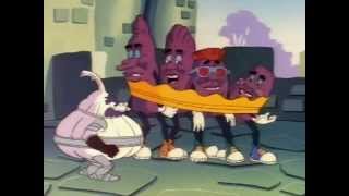 Impressed with the success of california raisins, cbs decided to run a
13 week season saturday morning cartoons featuring raisins and their
v...