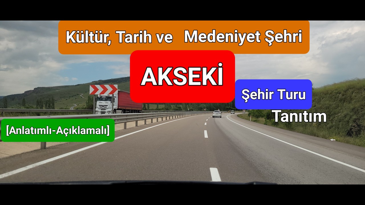 AKSEKİ Şehir Turu | Akseki Tanıtım | Anlatımlı ve Açıklamalı