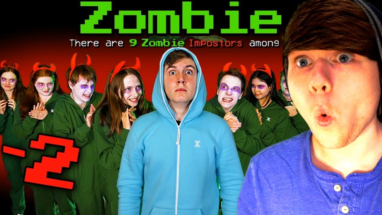 If Among Us Had Zombies @shilohandbros REACTION!