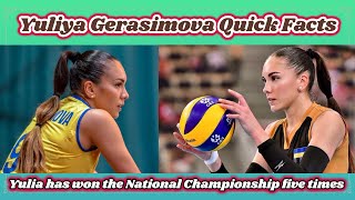 Yuliya Gerasimova Quick Facts || Yulia has won the National Championship five times||#yuliagerasimov
