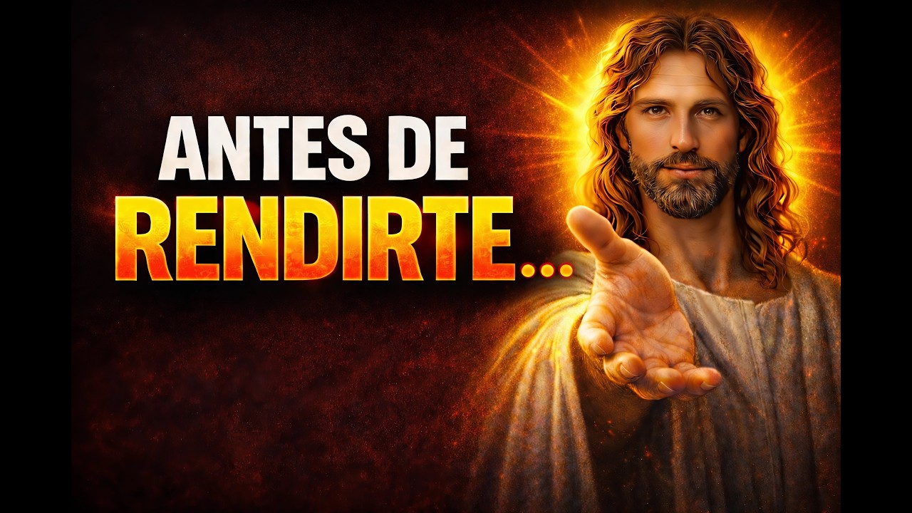 SI HOY SIENTES QUE NO PUEDES MÁS... Antes de Rendirte Escucha Esto, DIOS Te Habla Hoy