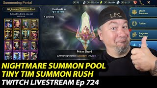 NIGHTMARE SUMMON RUSH - RAID: Shadow Legends Livestream Ep.724