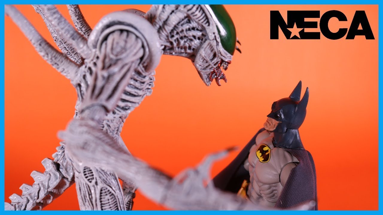 NECA Toys NYCC 2019 Exclusive BATMAN VS JOKER XENOMORPH Action