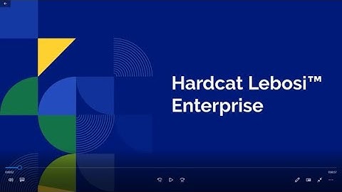 Hardcat Lebosi® Enterprise Asset Management, Maintenance, Inventory, and Evidence Tracking.