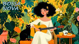 Relaxing Summer Bossa Jazz ~ Soft Morning Jazz Covers for Focus, Study & Tropical Vibes ☕🌿 screenshot 4