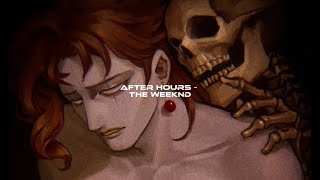 After hours - The Weeknd (speed up)