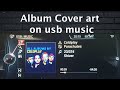 Usb music album cover art how to