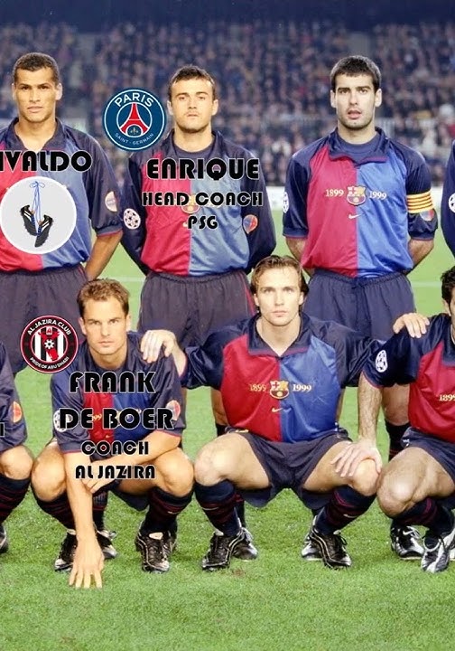 Generation Barcelona Squad in 1999, where are they now? #football #shorts #subscribe #barcelona