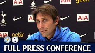 Conte “JANUARY TRANSFER WINDOW IS ALWAYS DIFFICULT!” Leicester Vs Spurs • PRE-MATCH PRESS CONFERENCE