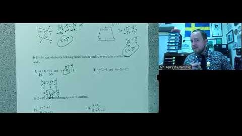 Geometry Chapter 3 Review