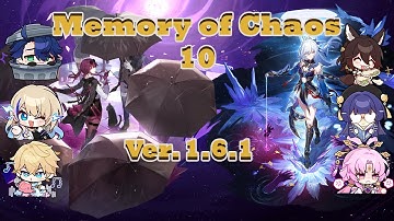 Kafka DoT & Jingliu Hypercarry Memory of Chaos 10 Ver 1.6.1 | Honkai: Star Rail