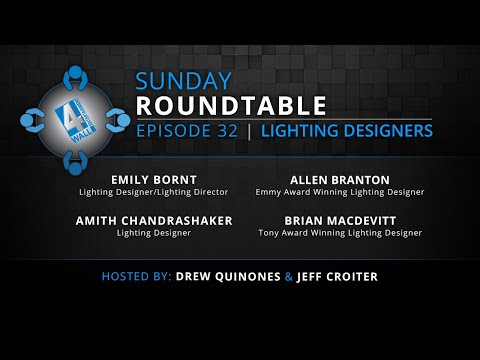 4Wall Sunday Roundtable: Episode 32 | Lighting Designers