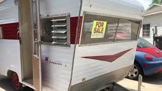 1969 Kit Companion Travel Trailer Camper walk through part 2