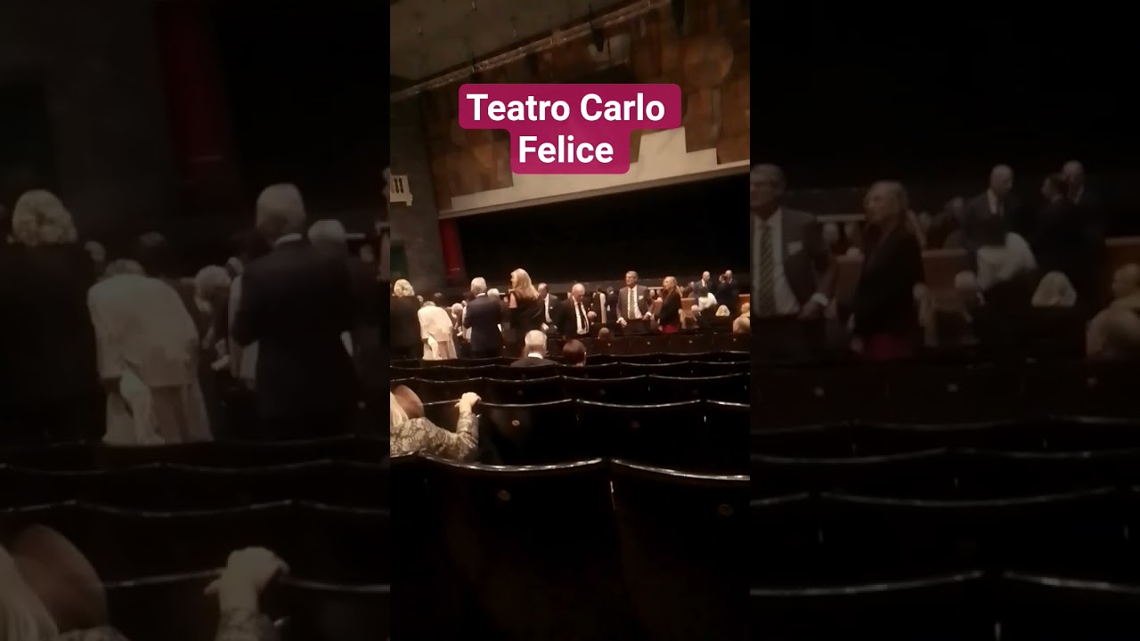 prima della prima di Don Giovanni al Carlo Felice
