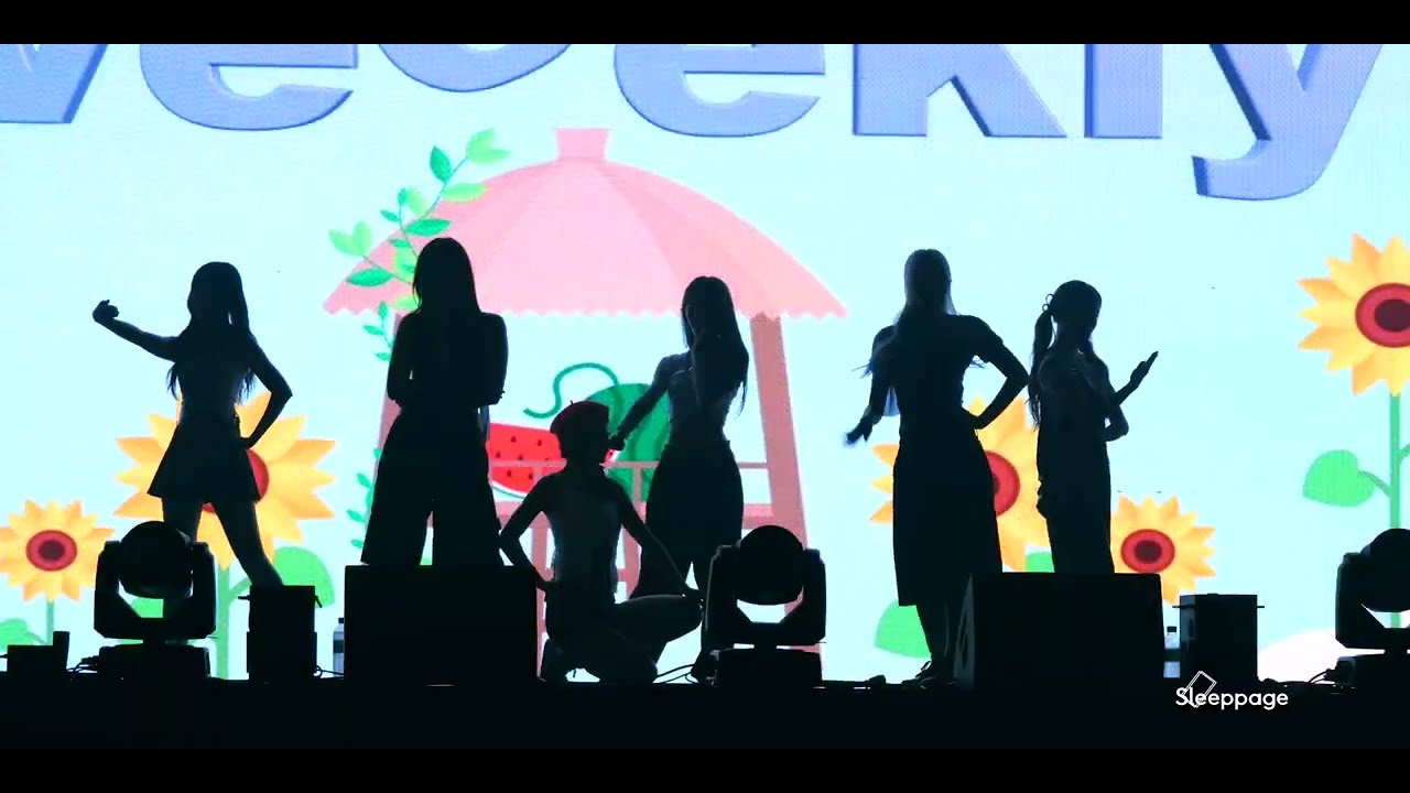 240815 위클리 Weeekly Full Cam @ 자유MZ축제 By Sleeppage