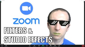 How to Use Zoom Filters and Studio Effects