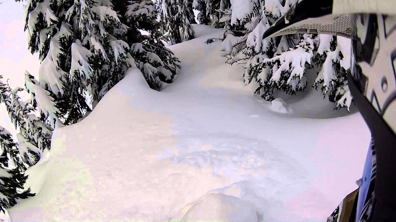 Ski-doo XM 163 in Tits Deep Powder Trees / No Music&Music