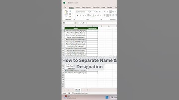 The Excel Trick That Splits Names Like Magic