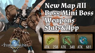 Toram Online: New Map All Boss/Mini Boss drops weapons stats and app. screenshot 5