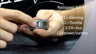 How to bind your 5Ch Receiver to your TS401 radio