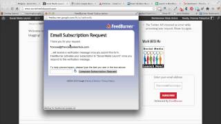 How To Setup Your Blog's RSS Feed Part 2