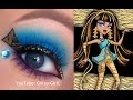 Monster High's Cleo de Nile Makeup Tutorial