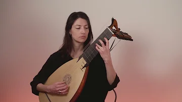 J.S. BACH | Prelude BWV 1008 |  Anna Kowalska - baroque lute | www.LUTEDUO.com