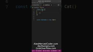 Writing a class in Javascript